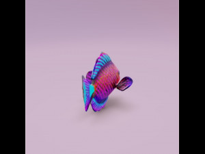 Tropical Fish 3D Model