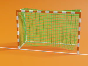 Handball-Futsal Goalpost 3D 模型