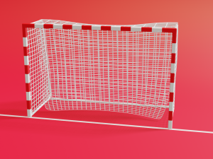 Handball-Futsal Goalpost 3D 模型