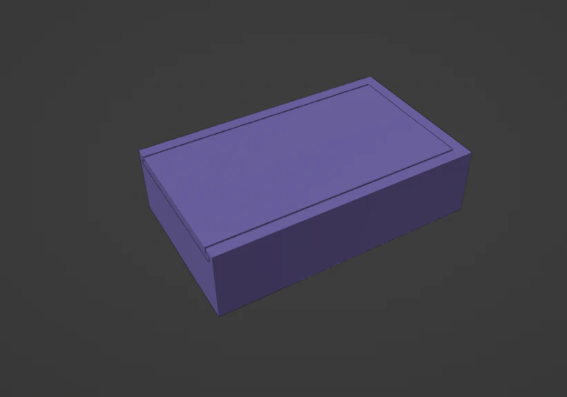 Small Box 3D Print Model .c4d .max .obj .3ds .fbx .stl .blend 