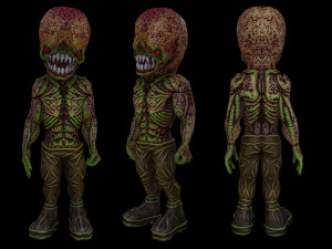MONSTER Q Modello 3D