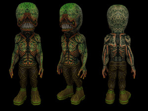MONSTER Q Modello 3D