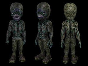MONSTER Q Modello 3D