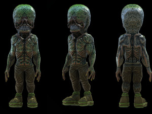 MONSTER Q Modello 3D