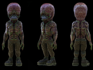MONSTER Q Modello 3D
