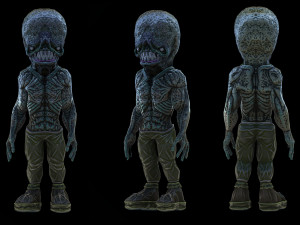 MONSTER Q Modello 3D