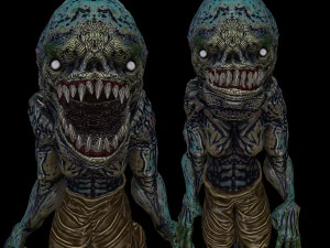 МОНСТР С 3D Модель