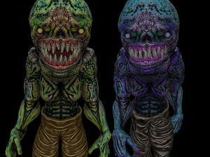 MONSTER S 3D Model