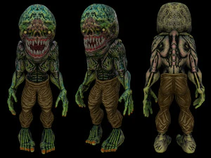 MONSTER S 3D Model