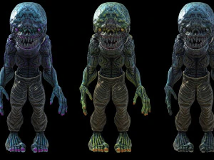 MONSTER S 3D Model