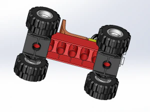 Lego Car 3D Model