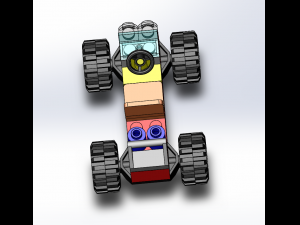 Lego Car 3D 模型