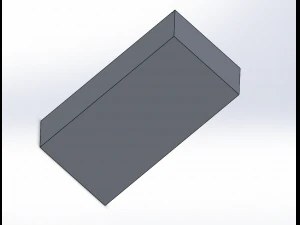 Two Door Cabinet 3D Model