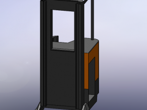 Toyota Forklift 3D Model