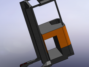 Toyota Forklift 3D Model