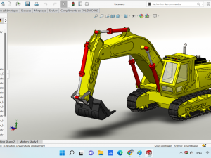 Excavator 3D Model