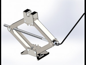 Scissor jack Modèle 3D