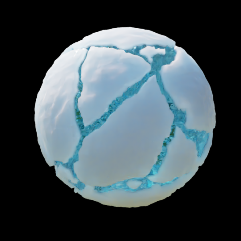 Snow i Ice Tekstur CG .c4d .max .obj .3ds .fbx .stl .blend 