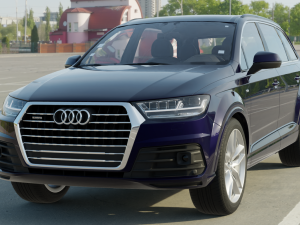 Audi Q7 rig 3D Model