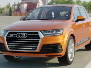 Audi Q7 rig 3D Model