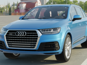 Audi Q7 rig Modelo 3D