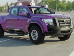 Nissan Titanrig Modelo 3D