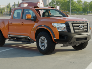 Nissan Titanrig Modelo 3D