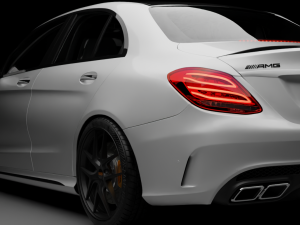 Mercedes c class rig 3D मॉडल
