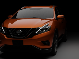 Nissan Murano rig 3D Model