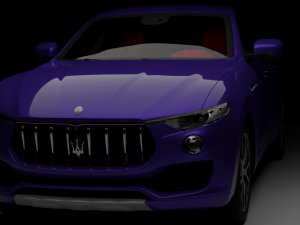 Maserati Levante RIG 3D Models