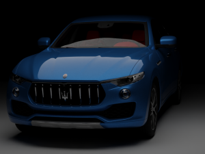 Maserati Levante RIG 3D 모델