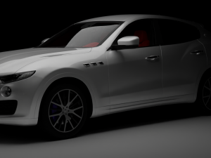 Maserati Levante RIG 3D 모델