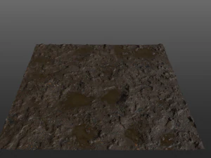 Wet Mud CG Textures