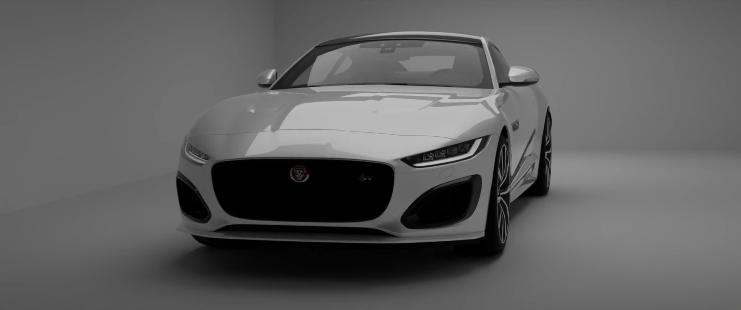 Jaguar F-Type 3D Model .c4d .max .obj .3ds .fbx .stl .blend 