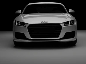 Audi TT rig animations 3D Model