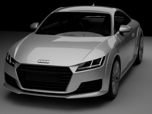 Audi TT rig animations Model 3D