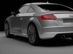 Audi TT rig animations Model 3D