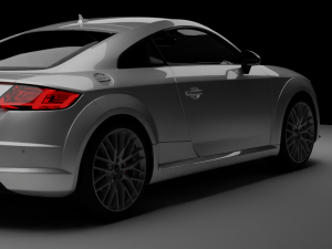 Audi TT rig animations Model 3D