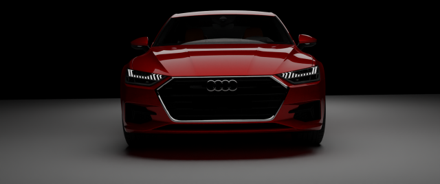 Audi a7rig animations 3D 모델 .c4d .max .obj .3ds .fbx .stl .blend