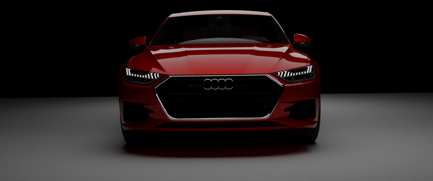 Audi a7rig animations 3D Model .c4d .max .obj .3ds .fbx .stl .blend