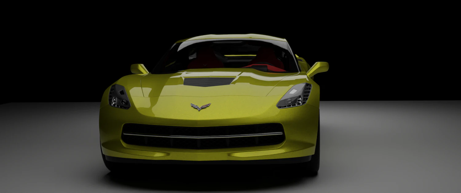 Chevrolet Corvette rig animations 3D Model .c4d .max .obj .3ds .fbx .stl .blend