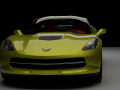 Chevrolet Corvette rig animations 3D Models