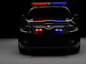 Police Skoda Octavia rig animations 3D Models