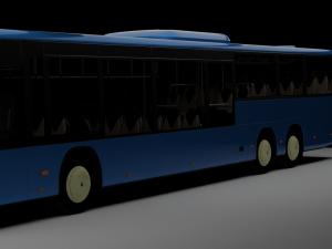 Bus Setra S418 rig animations 3D Models