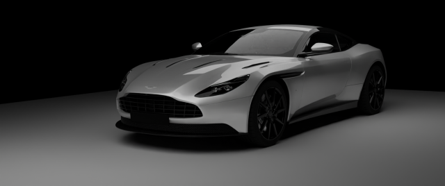 Aston Martin DB11 rig animations Model 3D .c4d .max .obj .3ds .fbx .stl .blend 