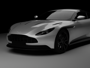 Aston Martin DB11 rig animations 3D Models