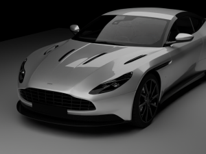 Aston Martin DB11 rig animations Model 3D