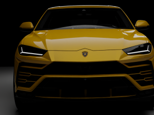 Urus rig animations 3D 模型