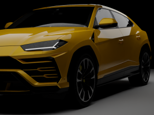 Urus rig animations 3D Модель