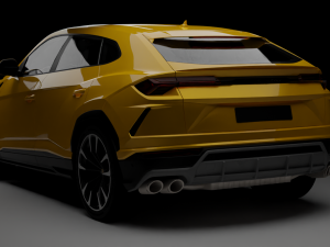 Urus rig animations 3D Модель